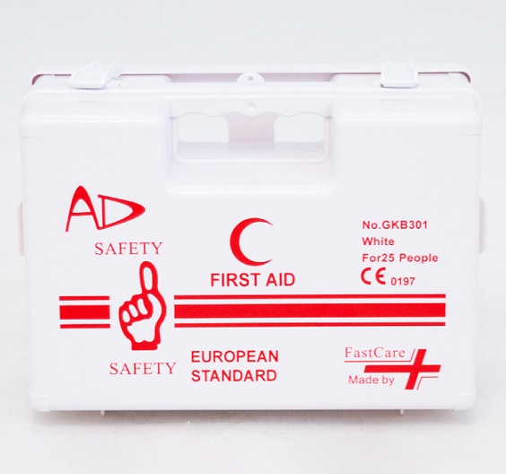 ABS wall-mounted first aid kit